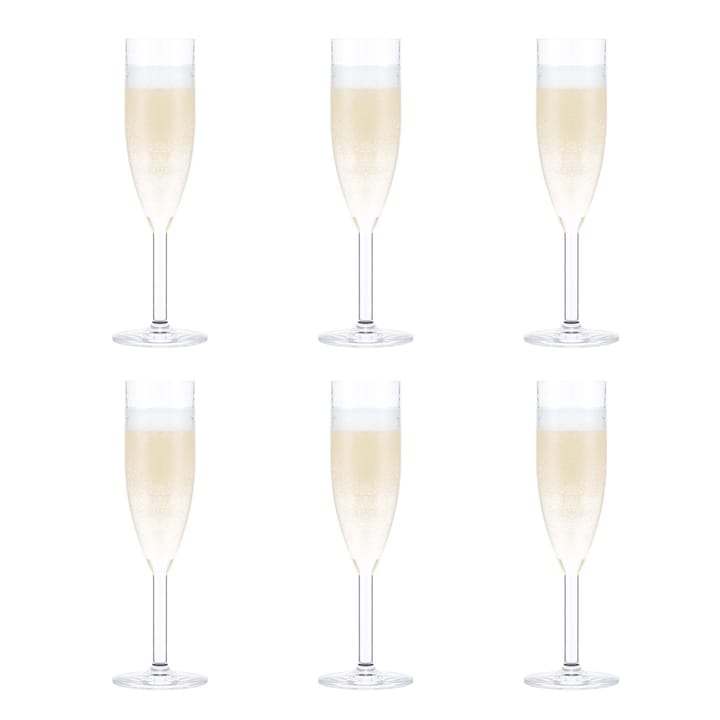 Bicchiere da champagne Oktett confezione da 6 - 12 cl - Bodum