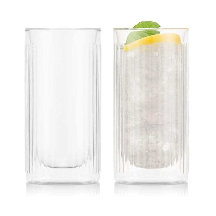 Bicchiere da gin in doppio vetro Douro Bar 30 cl confezione da 2 - Trasparente - Bodum