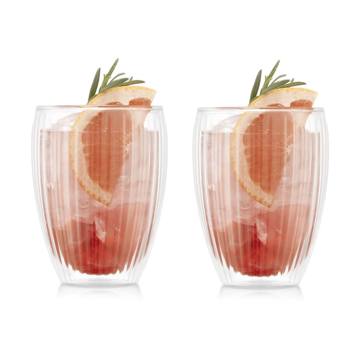 Bicchiere in doppio vetro Pavina 32 cl confezione da 2 - Trasparente - Bodum