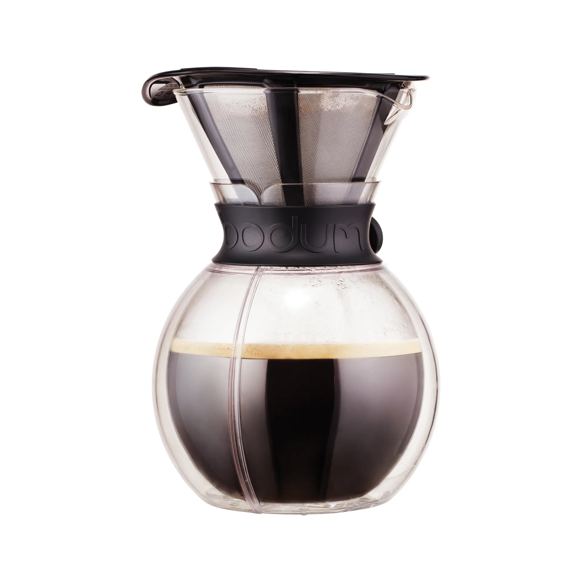 Caffettiera Pour Over 1 L, nero Bodum