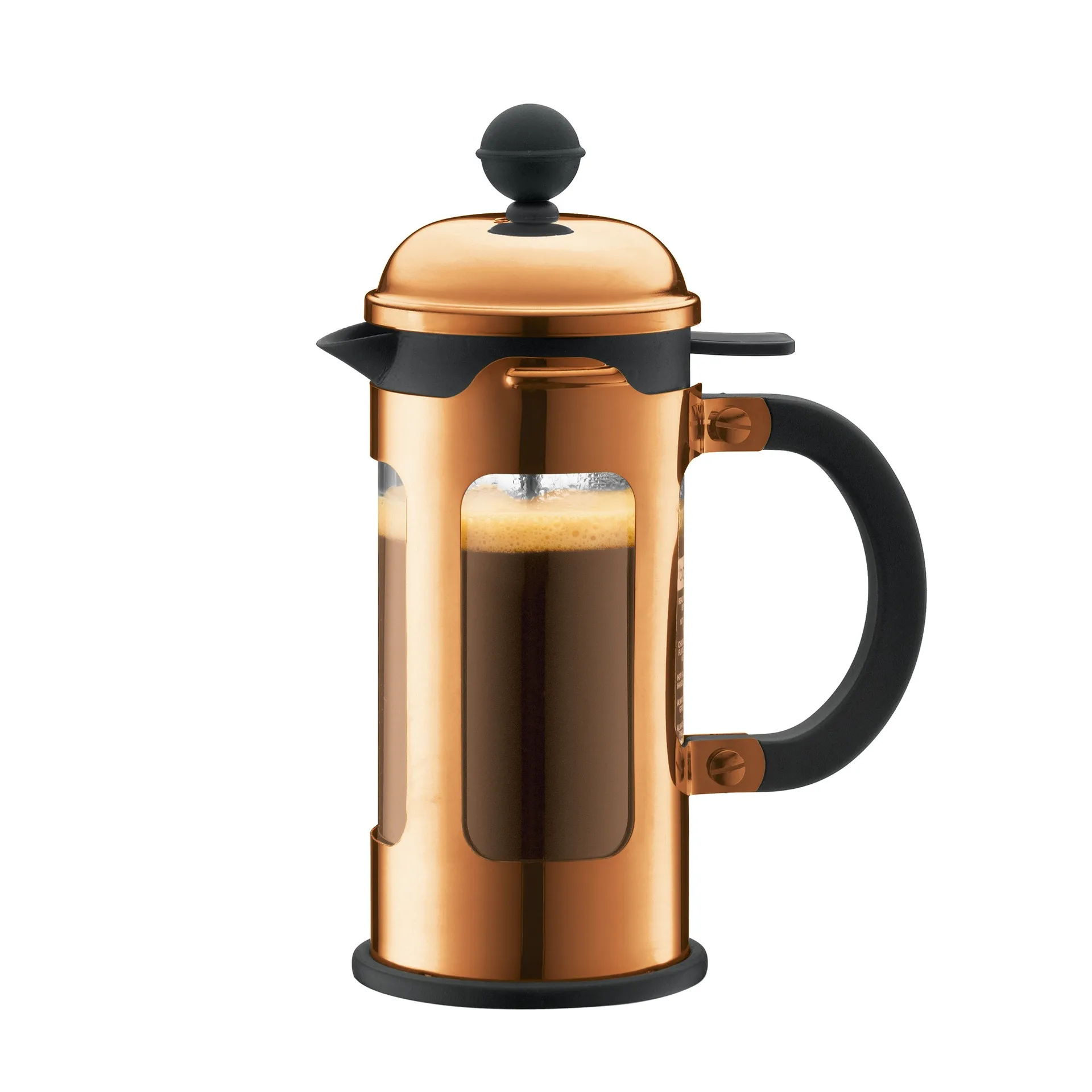 Pressa da caffè moderna Chambord rame, 3 tazze Bodum