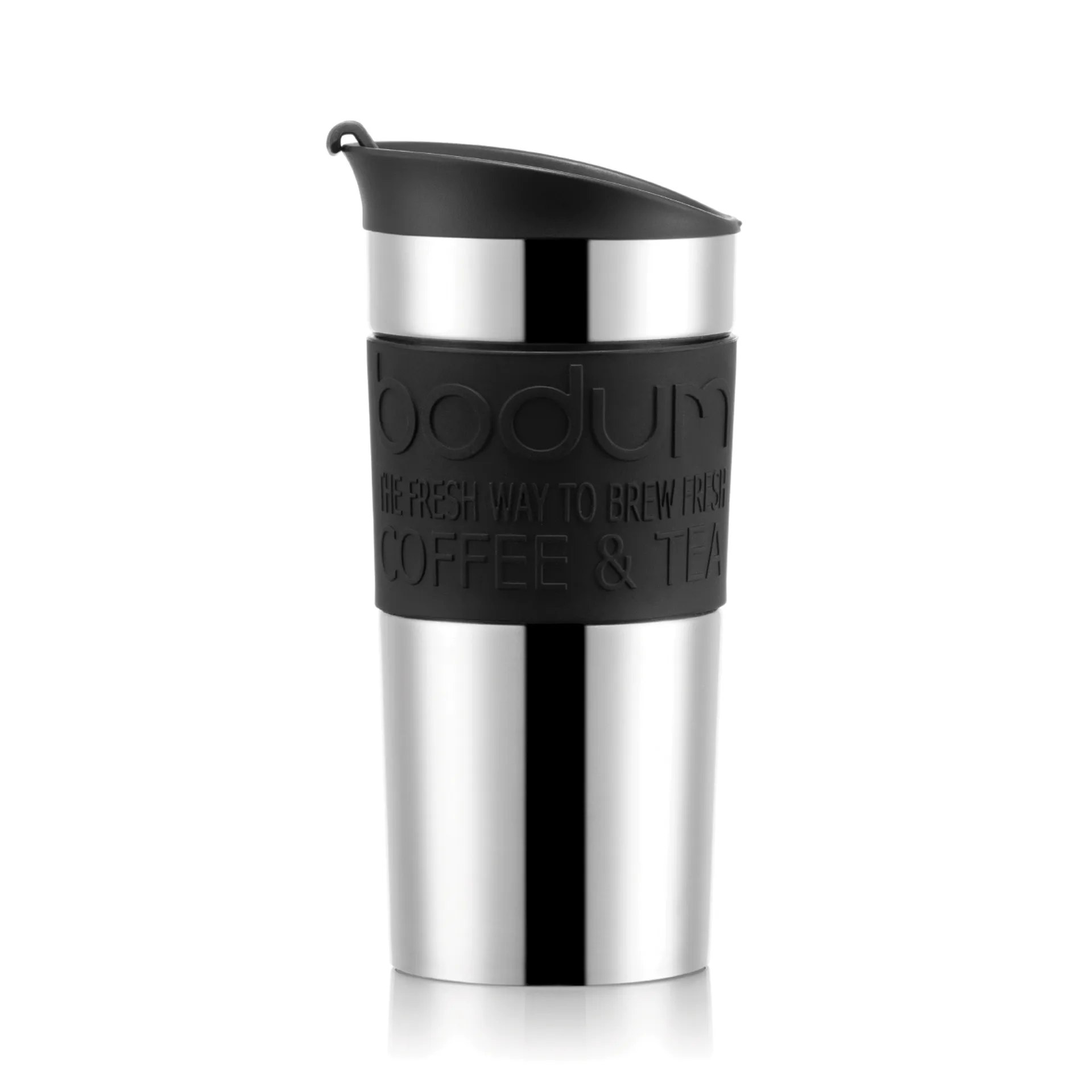 Tazza da viaggio Bodum da 35 cl in acciaio inossidabile, Black Bodum