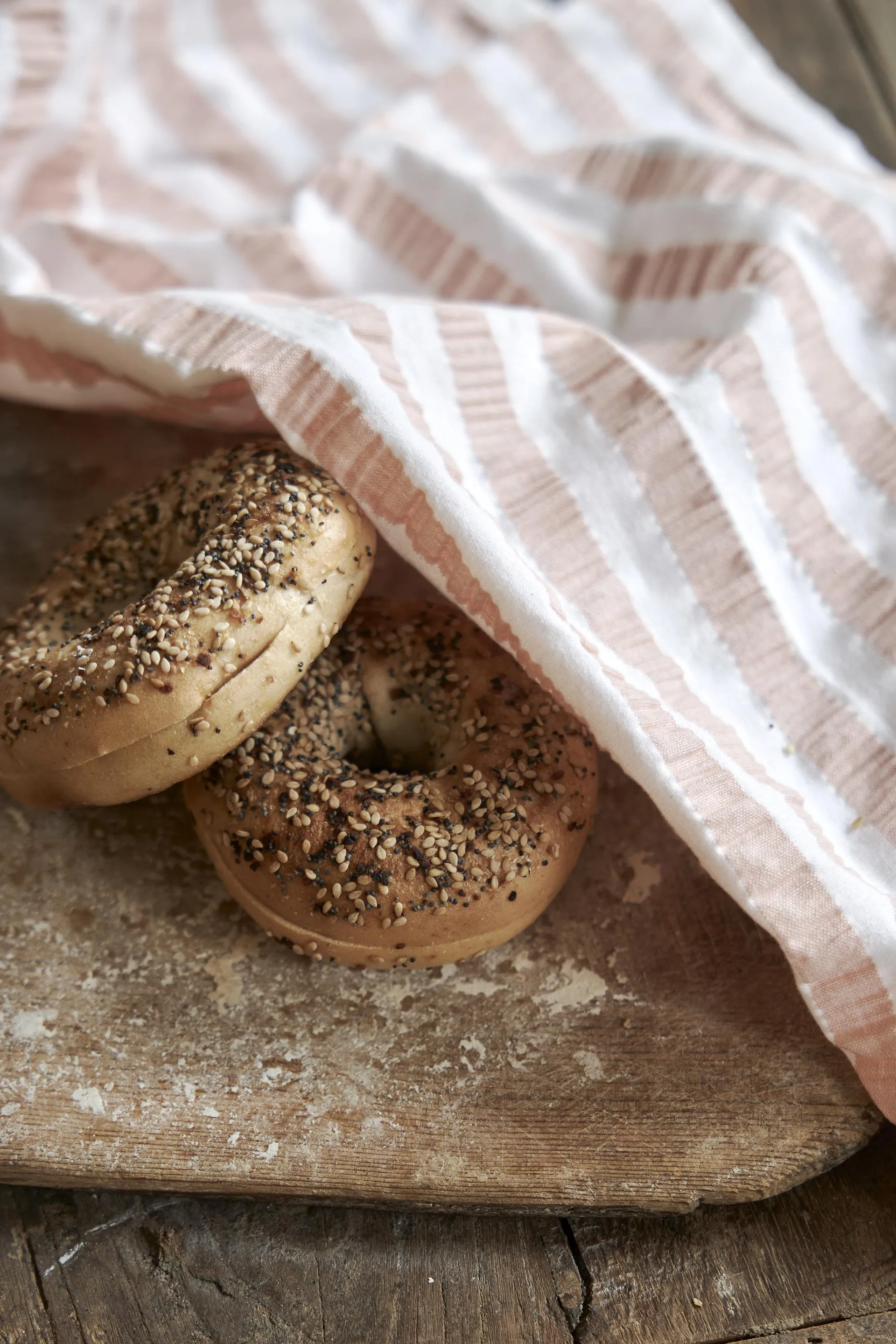 Canovaccio da cucina Alina 50x70 cm, Rosa-bianco Boel & Jan