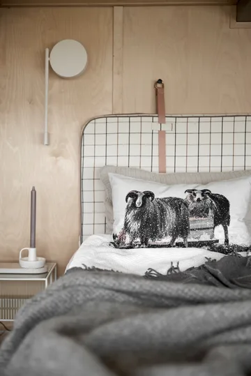 Plaid in lana Walter 120x150 cm - Grigio - Boel & Jan