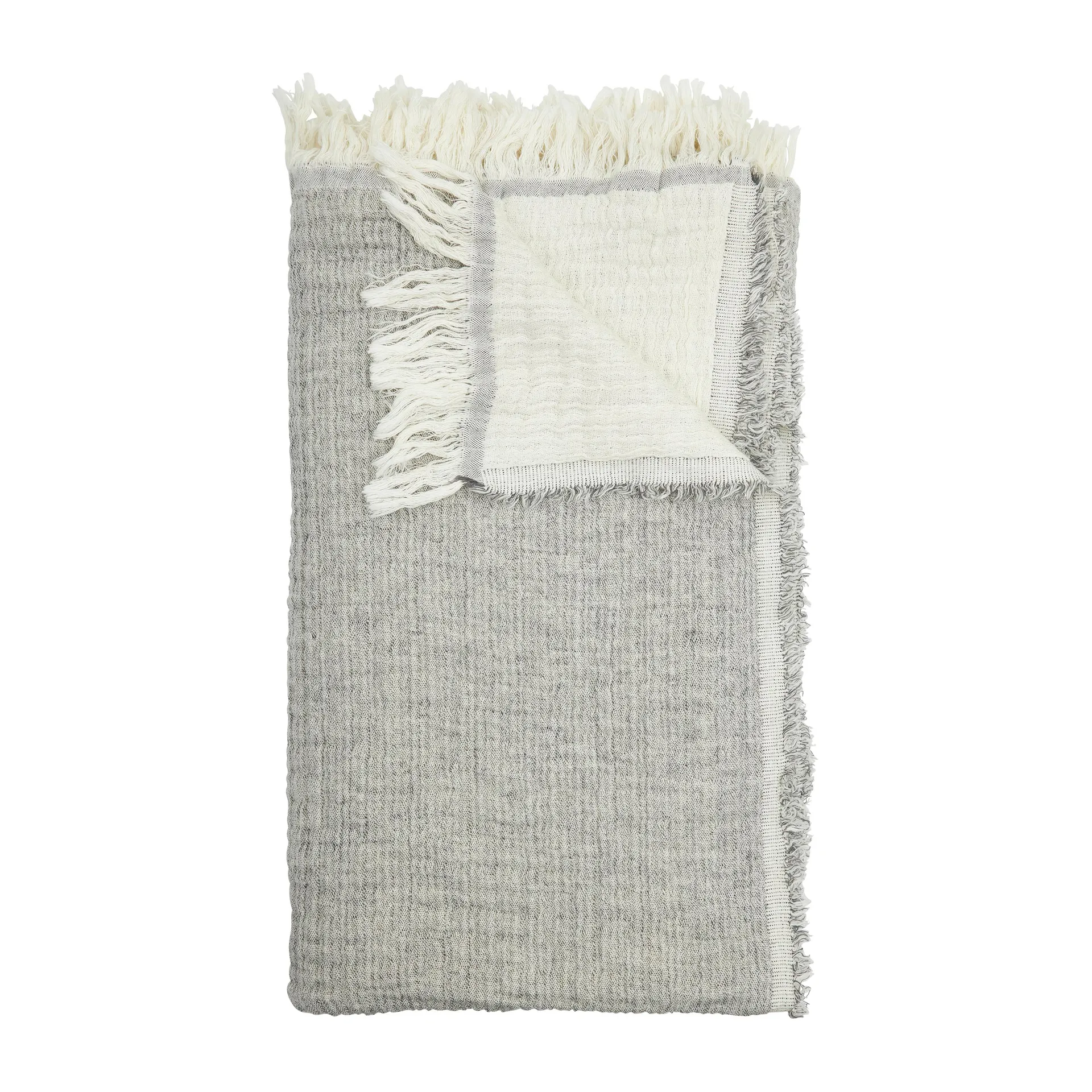 Plaid Samos 120x150 cm, Grigio Boel & Jan