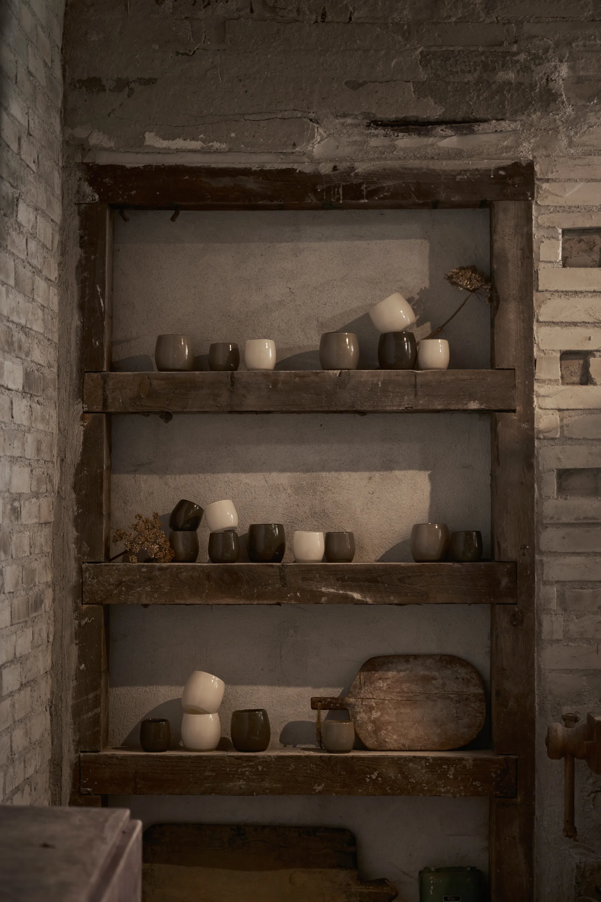 Portacandela Goya Ø 8 cm, Bianco Boel & Jan