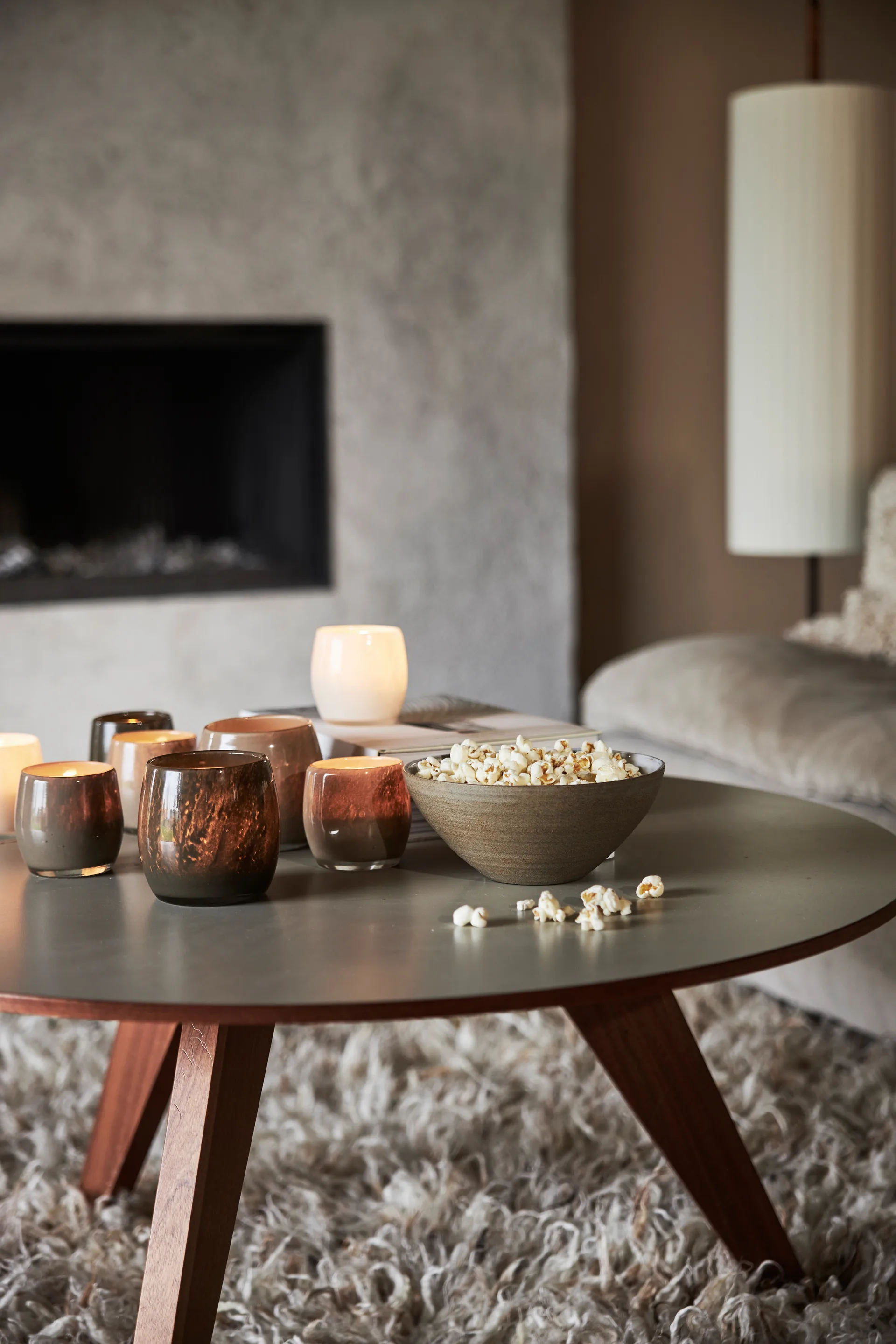 Portacandela Goya Ø 8 cm, Bianco Boel & Jan