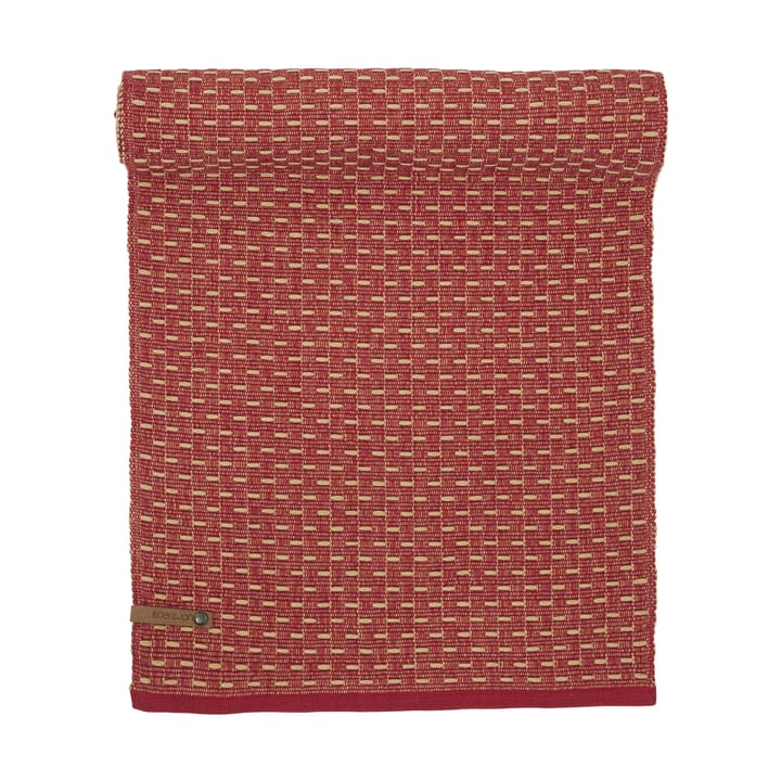 Runner Theun 35x120 cm, Rosso, colore naturale Boel & Jan