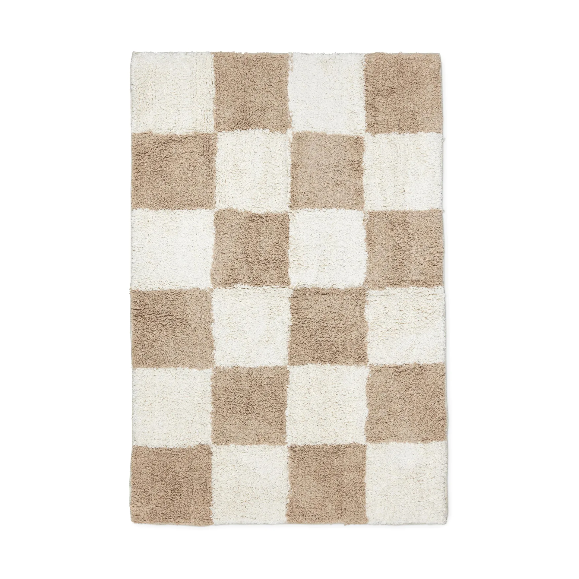 Tappeto in cotone Claudia, 60x90 cm, Beige-bianco Boel & Jan