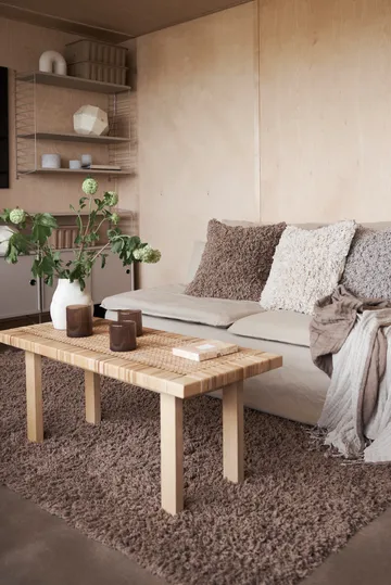 Tappeto in cotone Noma 160x230 cm - Marrone - Boel & Jan