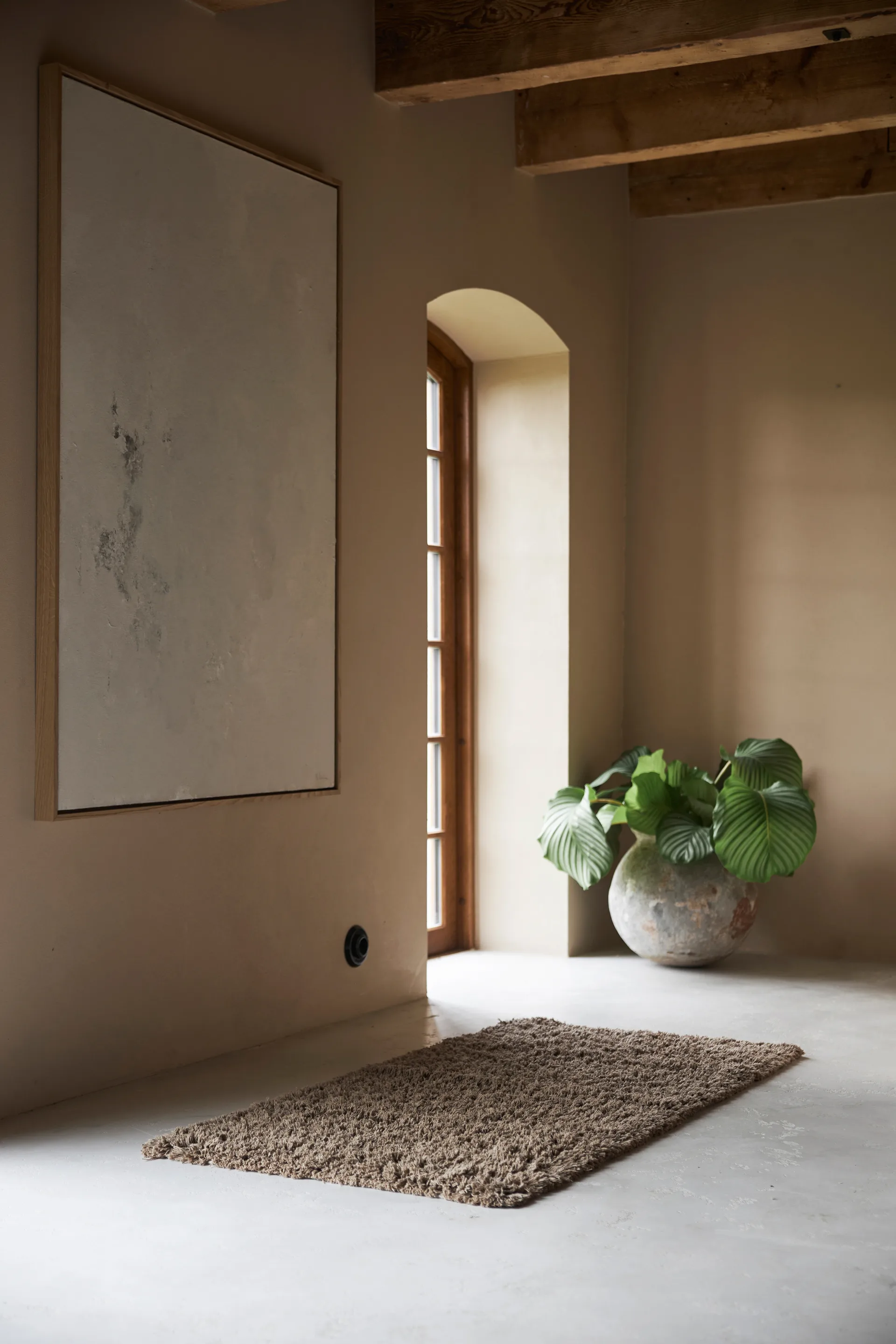 Tappeto in cotone Noma 70x140 cm, Marrone Boel & Jan