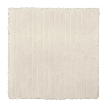 Tappeto in cotone Zoe 160x160 cm - Bianco sporco - Boel & Jan