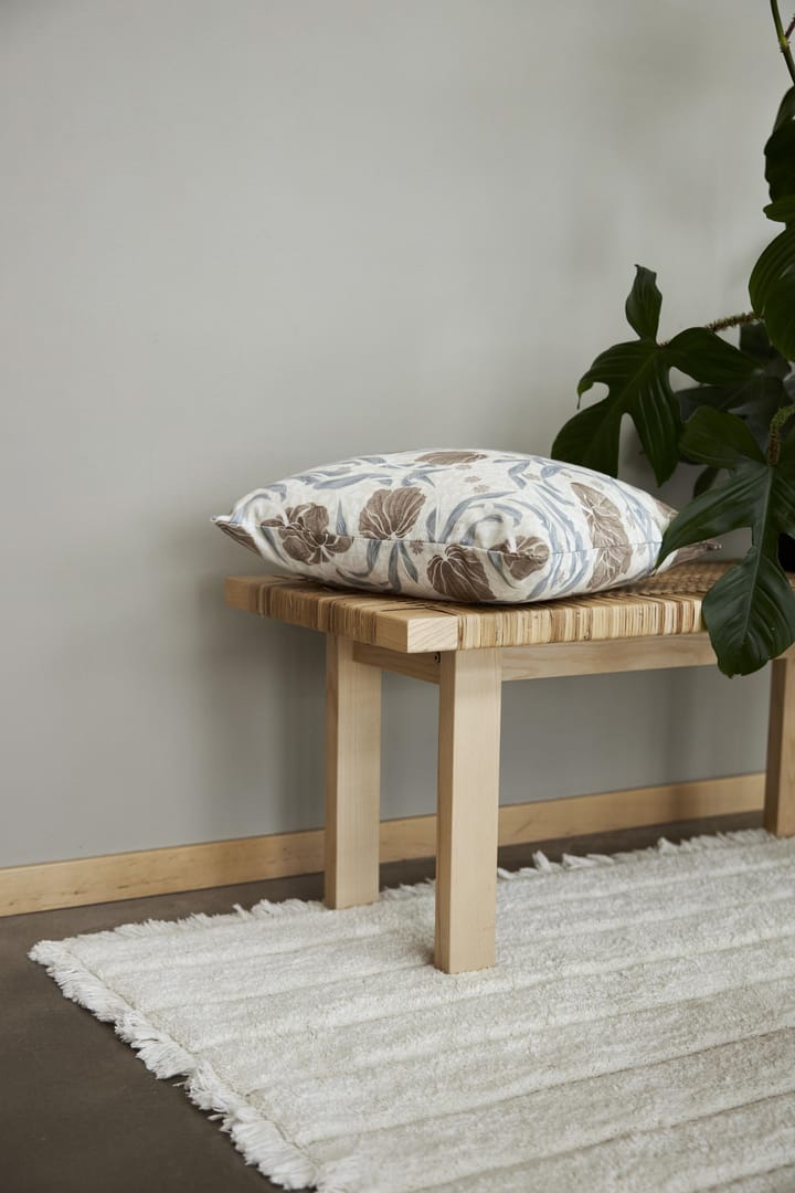 Tappeto in cotone Zoe 160x160 cm, Bianco sporco Boel & Jan