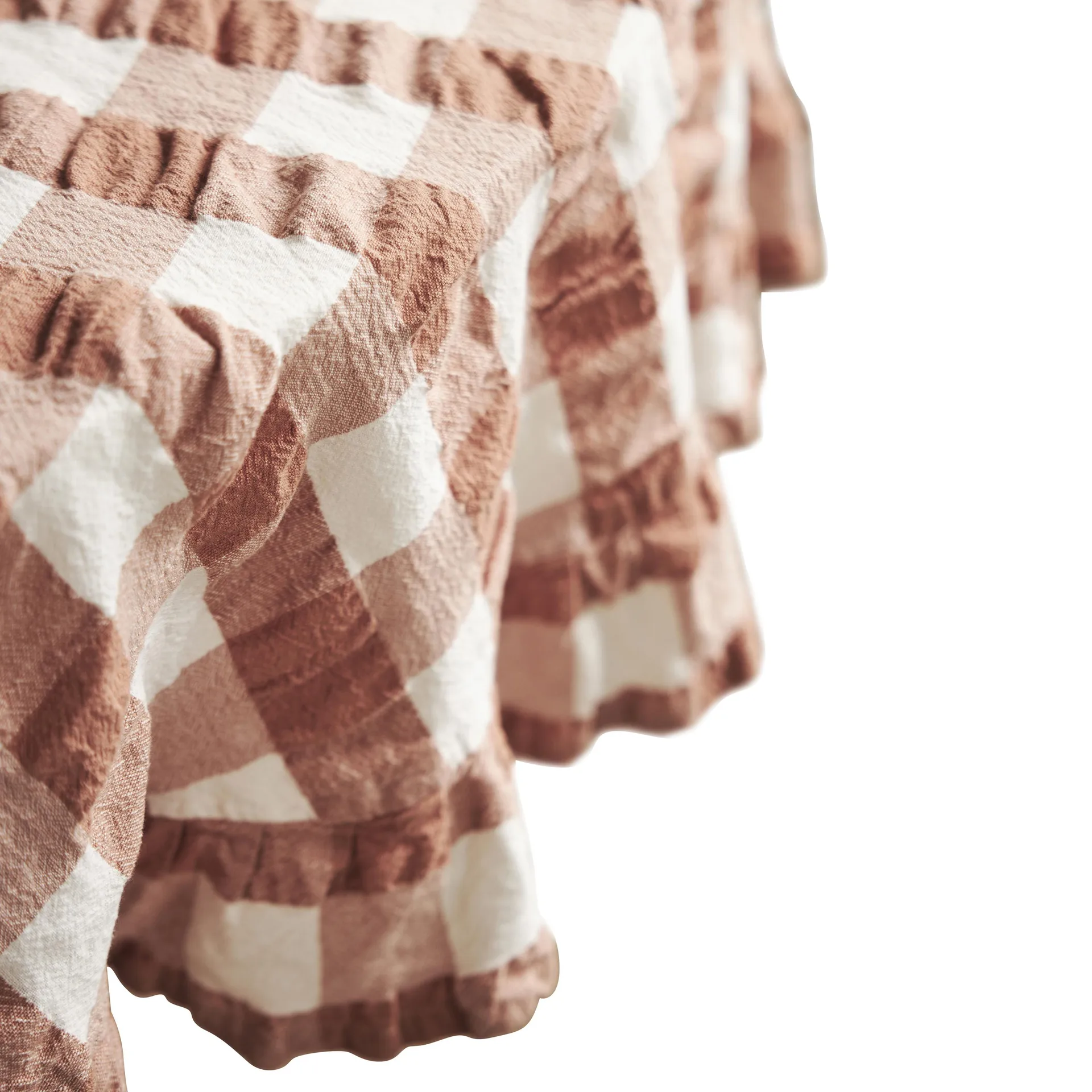 Tovaglia Kullavik Ø170 cm, Ruggine-bianco Boel & Jan