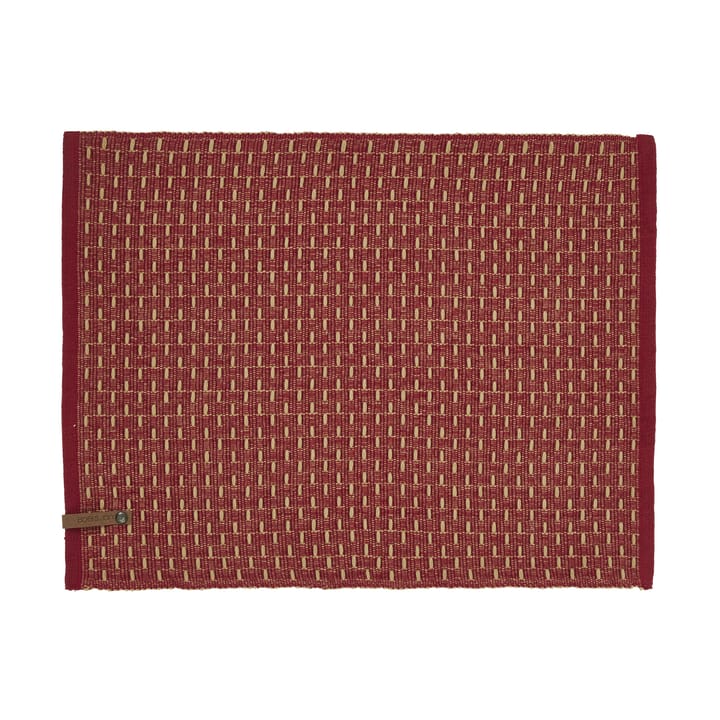 Tovaglietta Theun 35x45 cm - Rosso, colore naturale - Boel & Jan