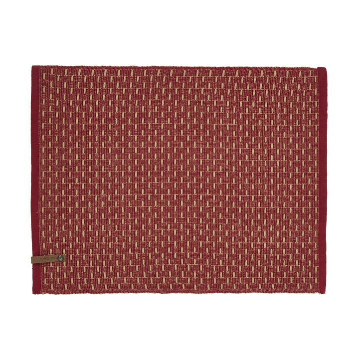 Tovaglietta Theun 35x45 cm - Rosso, colore naturale - Boel & Jan