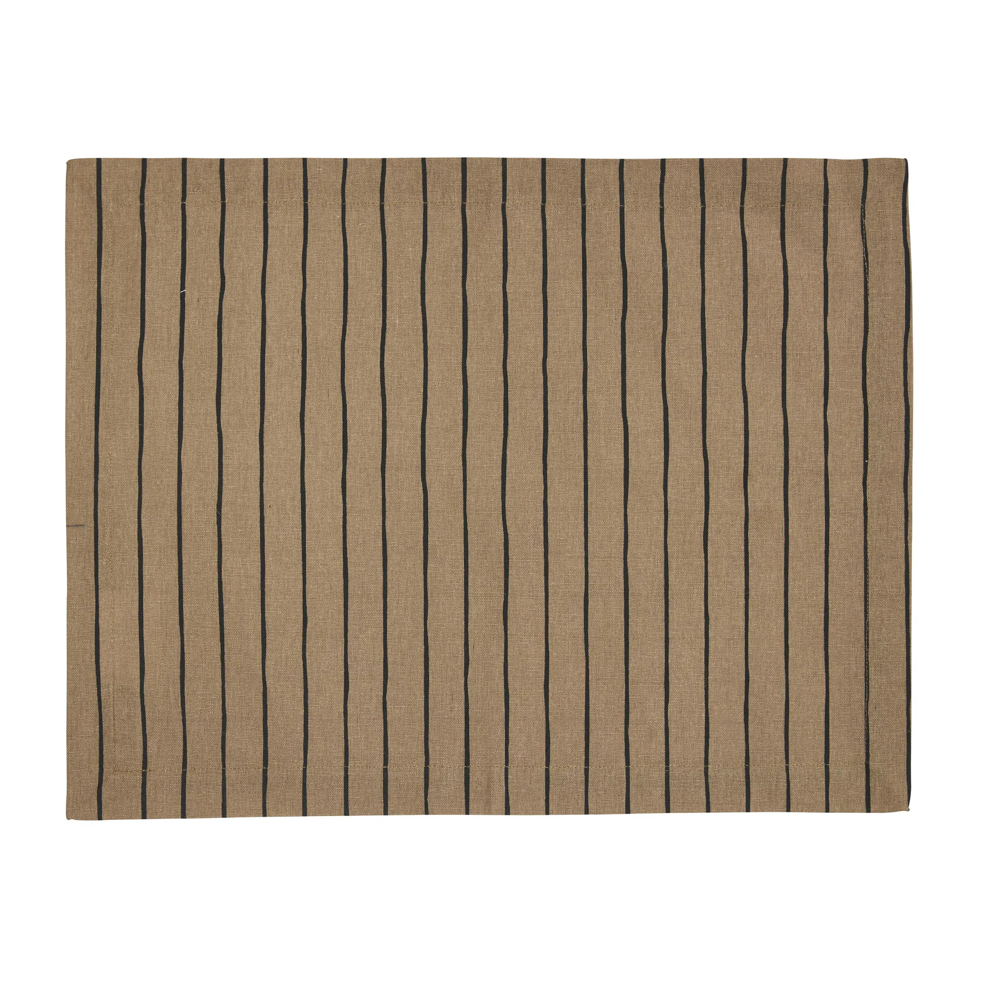 Tovaglietta Tofta a righe 35x45 cm, Marrone Boel & Jan