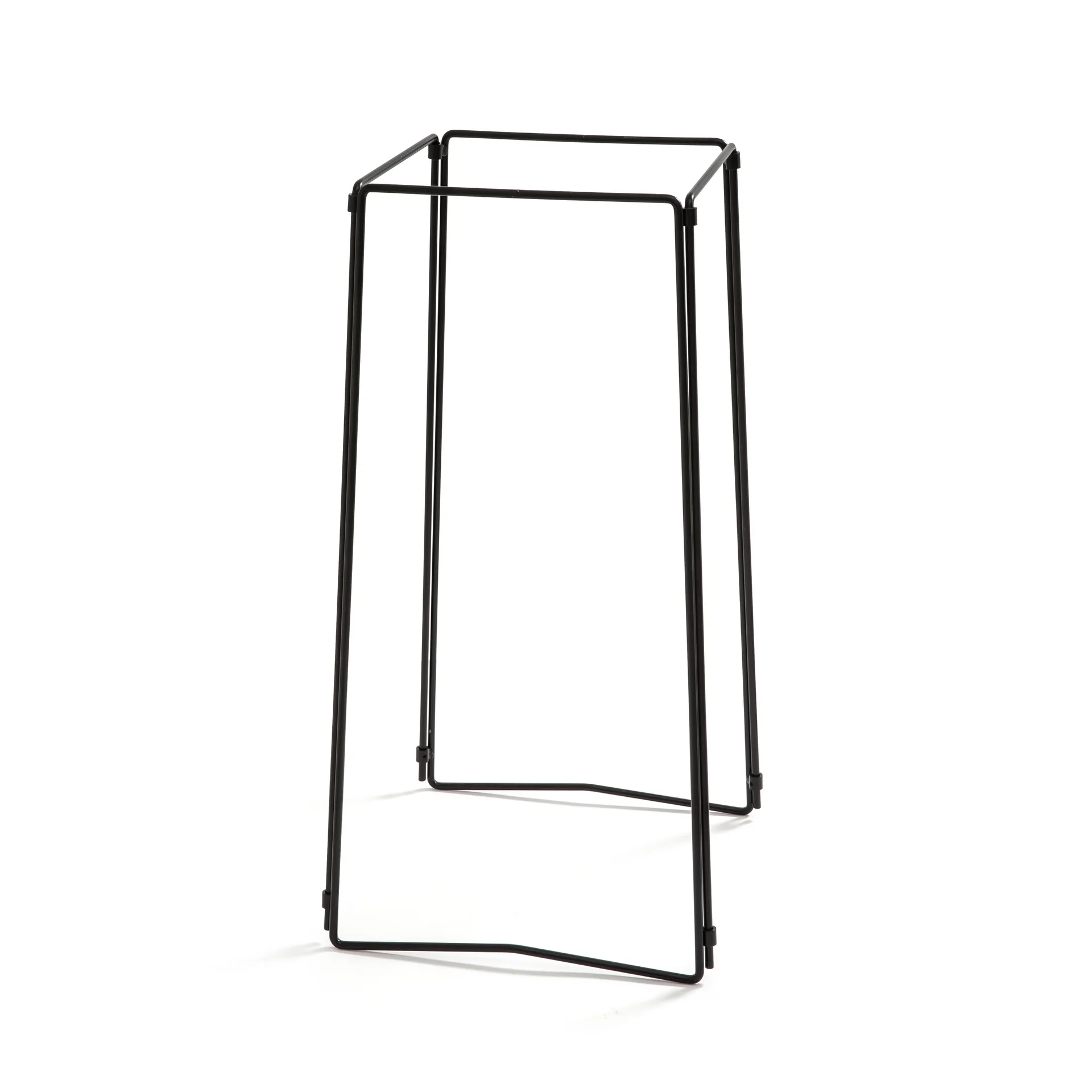 Base portacandele Stumpastaken, Nero Born In Sweden