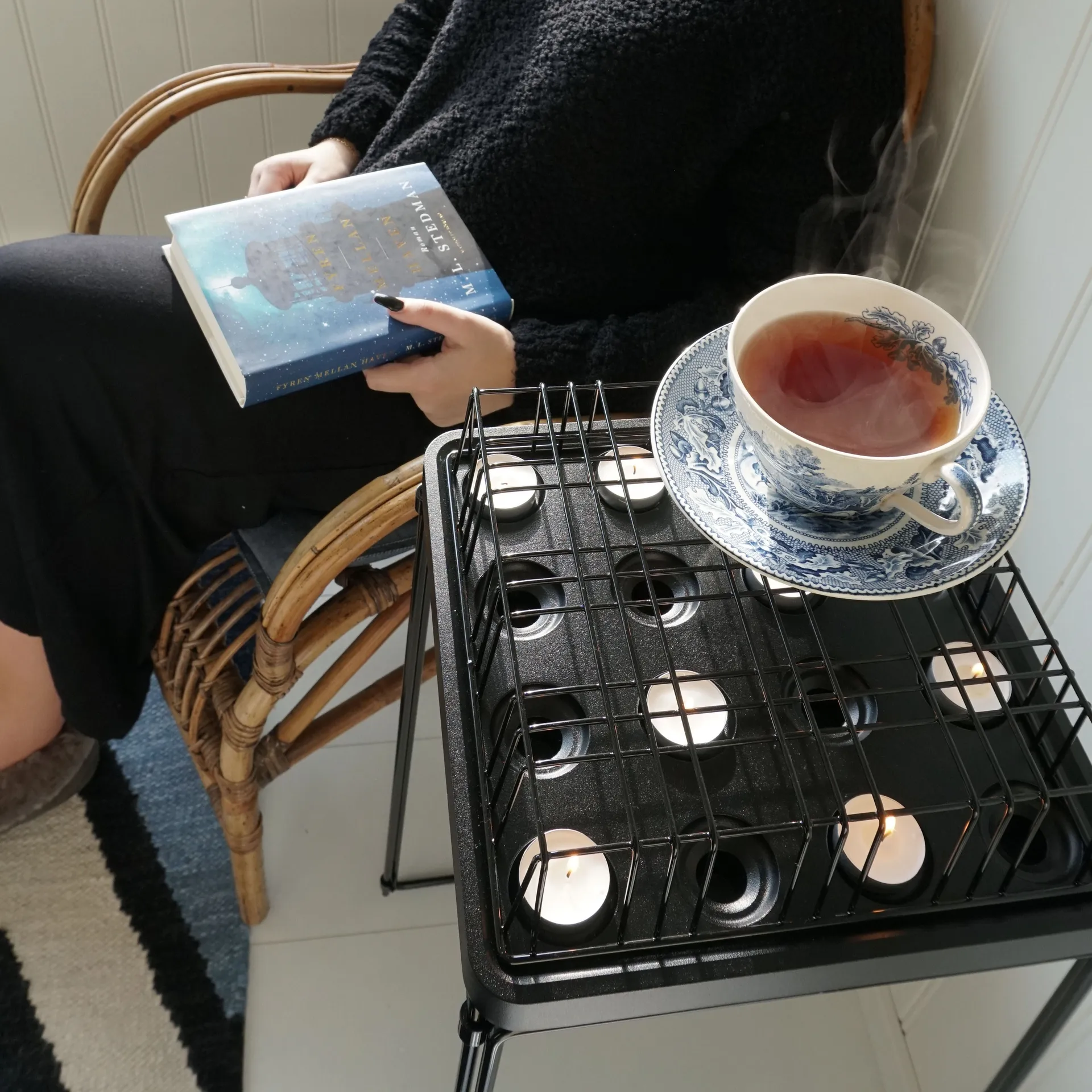 Griglia Stumpastaken nera, Grande Born In Sweden