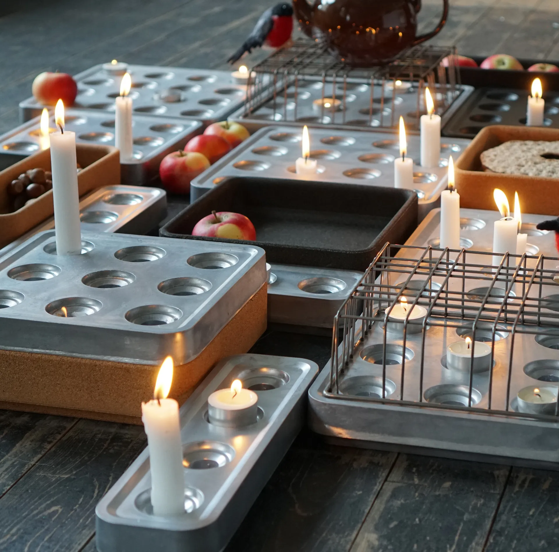 Portacandele Stumpastaken, grande Born In Sweden