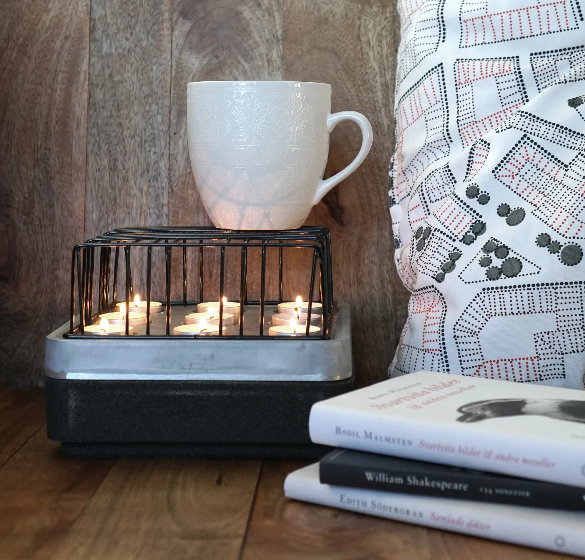 Portacandele Stumpastaken, piccolo Born In Sweden