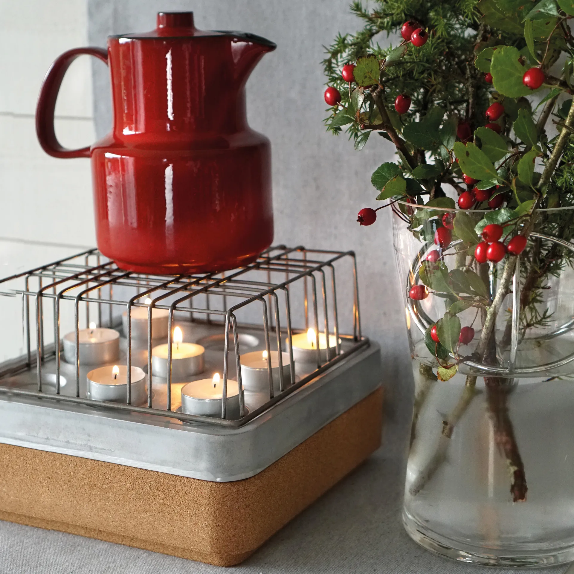 Portacandele Stumpastaken, piccolo Born In Sweden