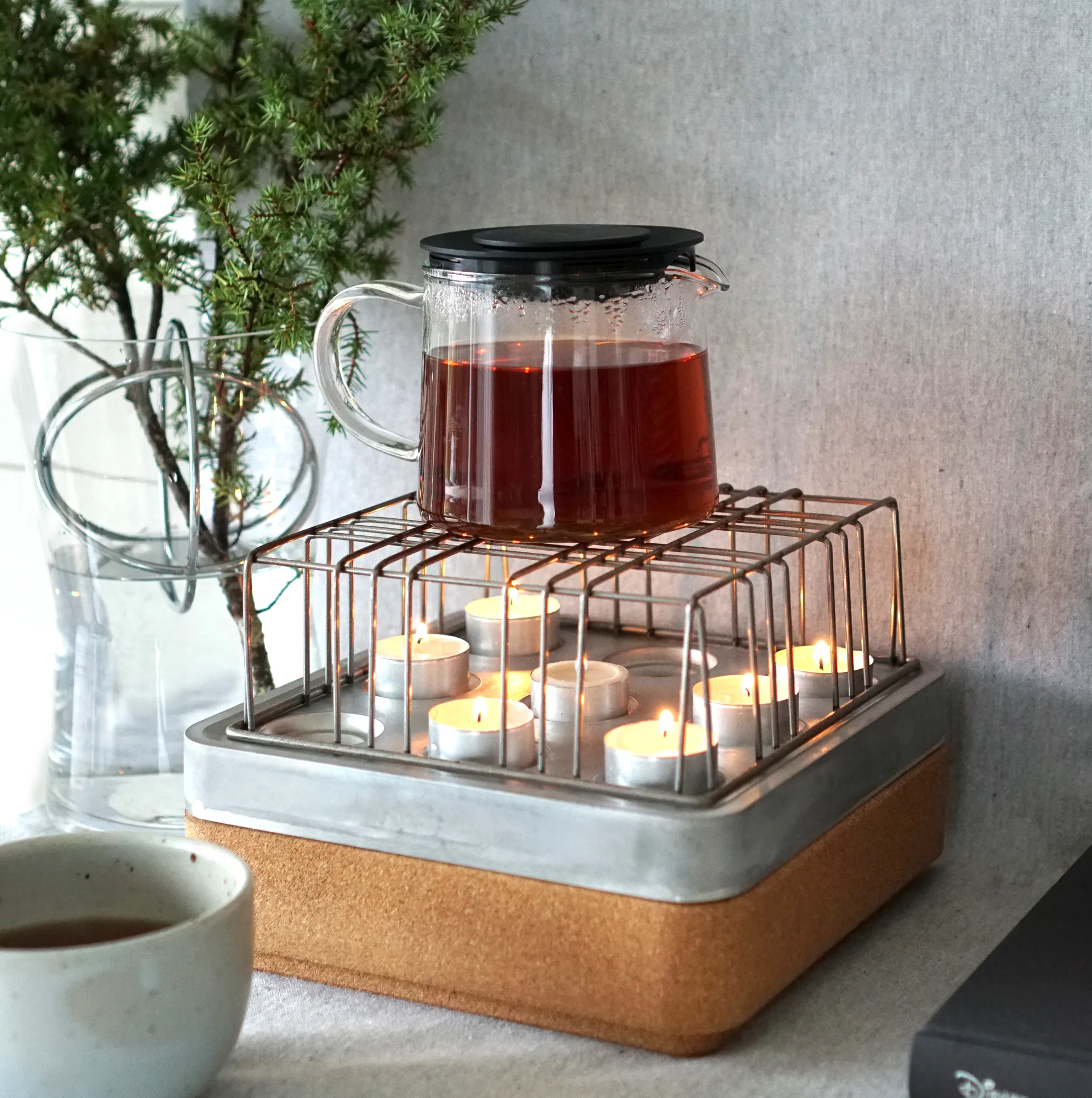 Portacandele Stumpastaken, piccolo Born In Sweden