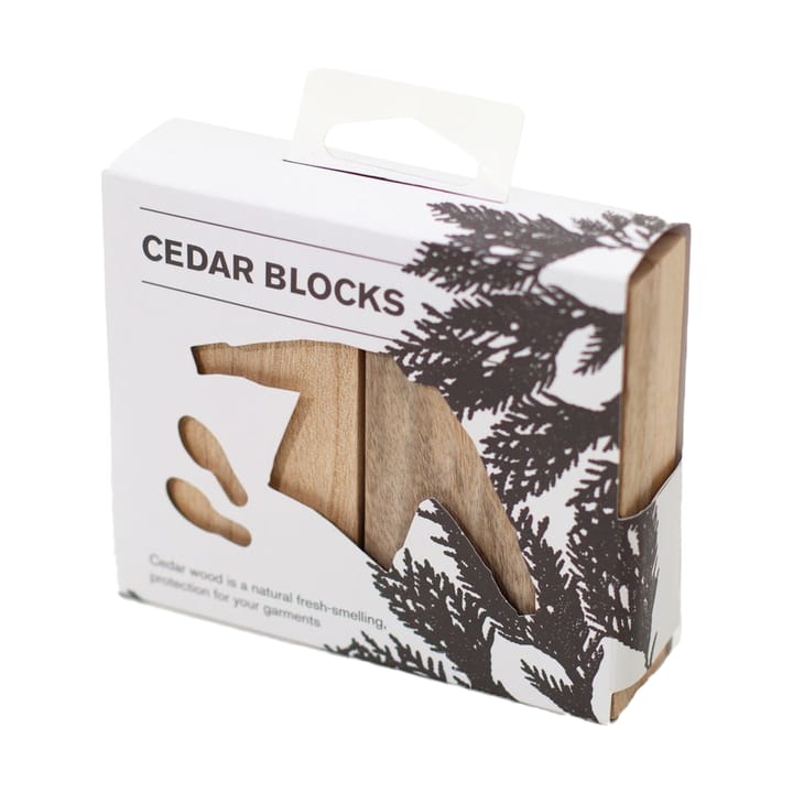 Blocco profumato Bosign in cedro bianco - Confezione da 4  - Bosign