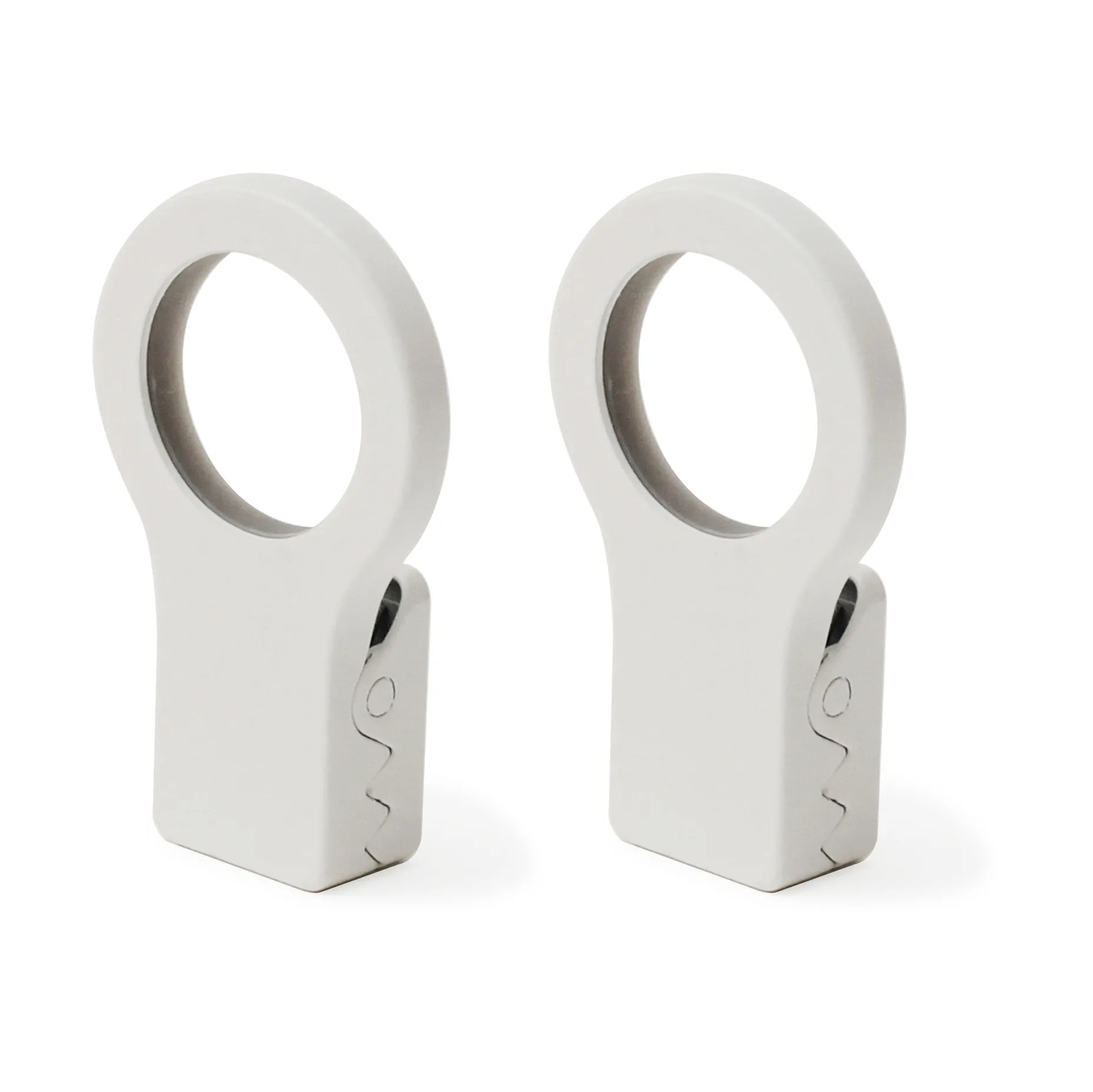 Clip per strofinacci da cucina Bosign Loop confezione da 2, Bianco Bosign