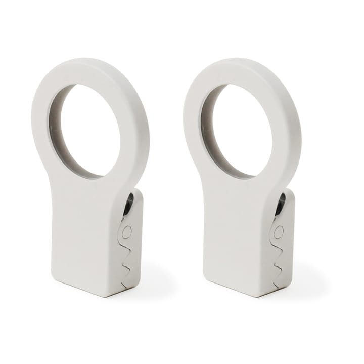 Clip per strofinacci da cucina Bosign Loop confezione da 2 - Bianco - Bosign
