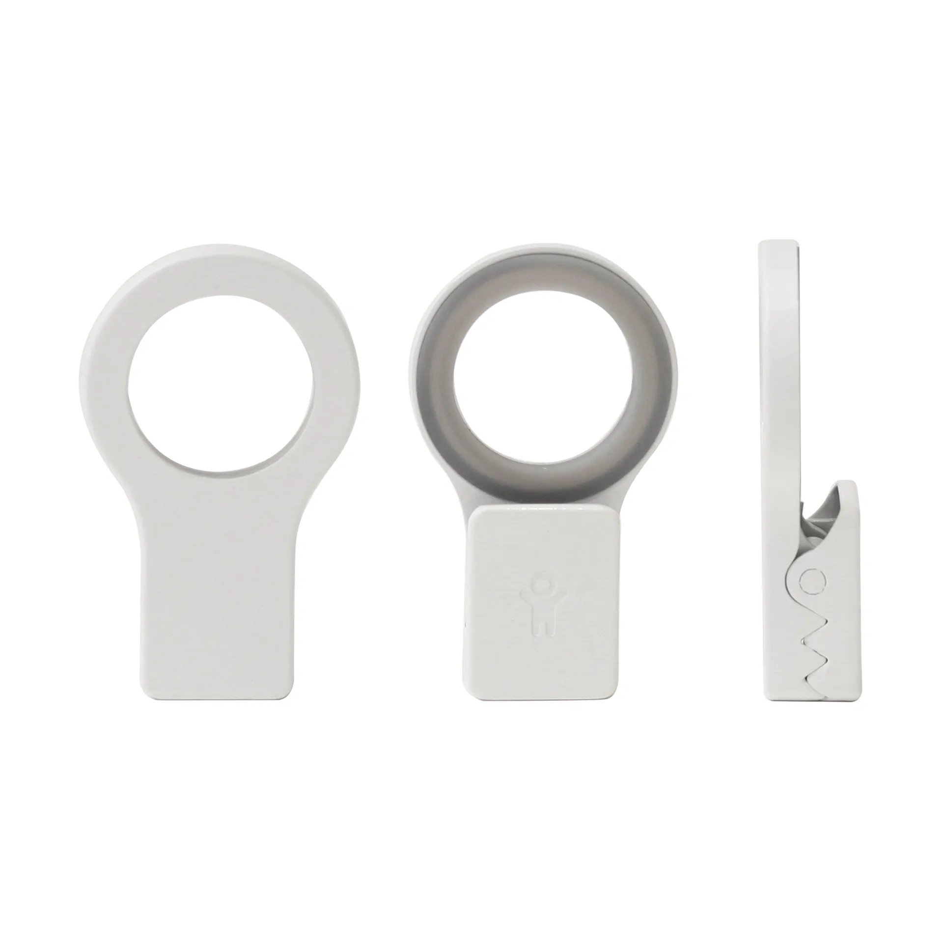 Clip per strofinacci da cucina Bosign Loop confezione da 2, Bianco Bosign