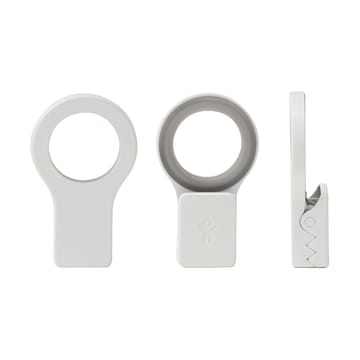Clip per strofinacci da cucina Bosign Loop confezione da 2 - Bianco - Bosign