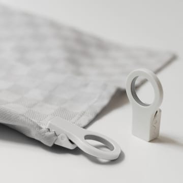 Clip per strofinacci da cucina Bosign Loop confezione da 2 - Bianco - Bosign