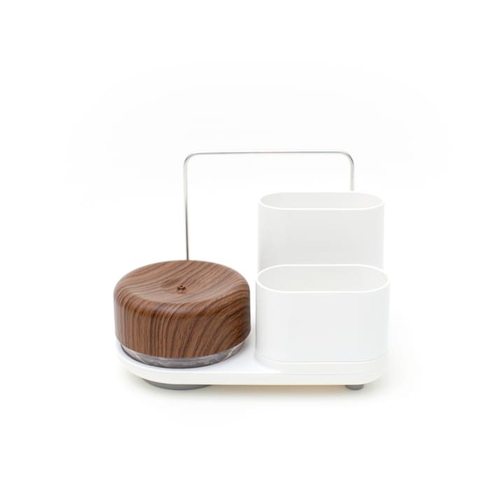 Dispenser di detersivo con contenitore Do-Dish Caddy PLUS  - Legno scuro - Bosign