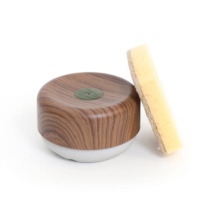 Dispenser di sapone Bosign, Dettagli in legno scuro Bosign