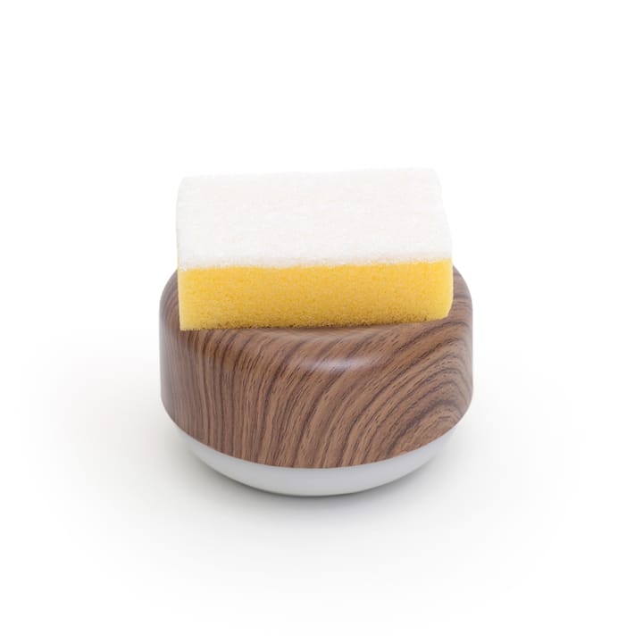 Dispenser di sapone Bosign, Dettagli in legno scuro Bosign