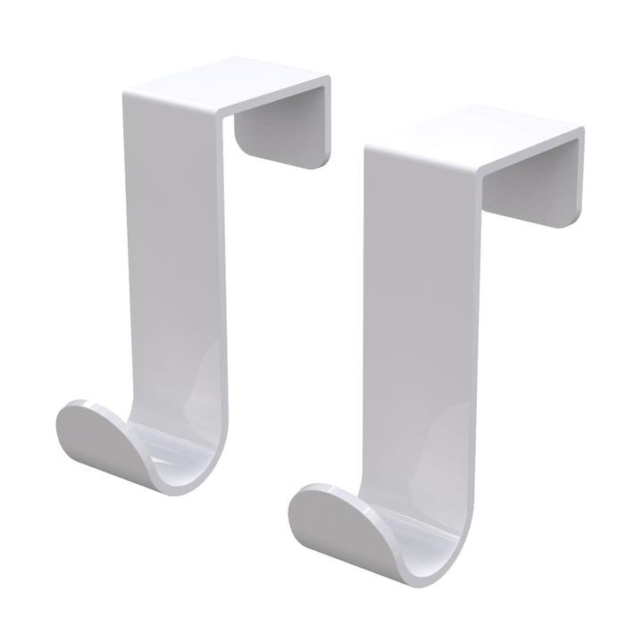Gancio a J Bosign semplice confezione da 2 - Bianco - Bosign