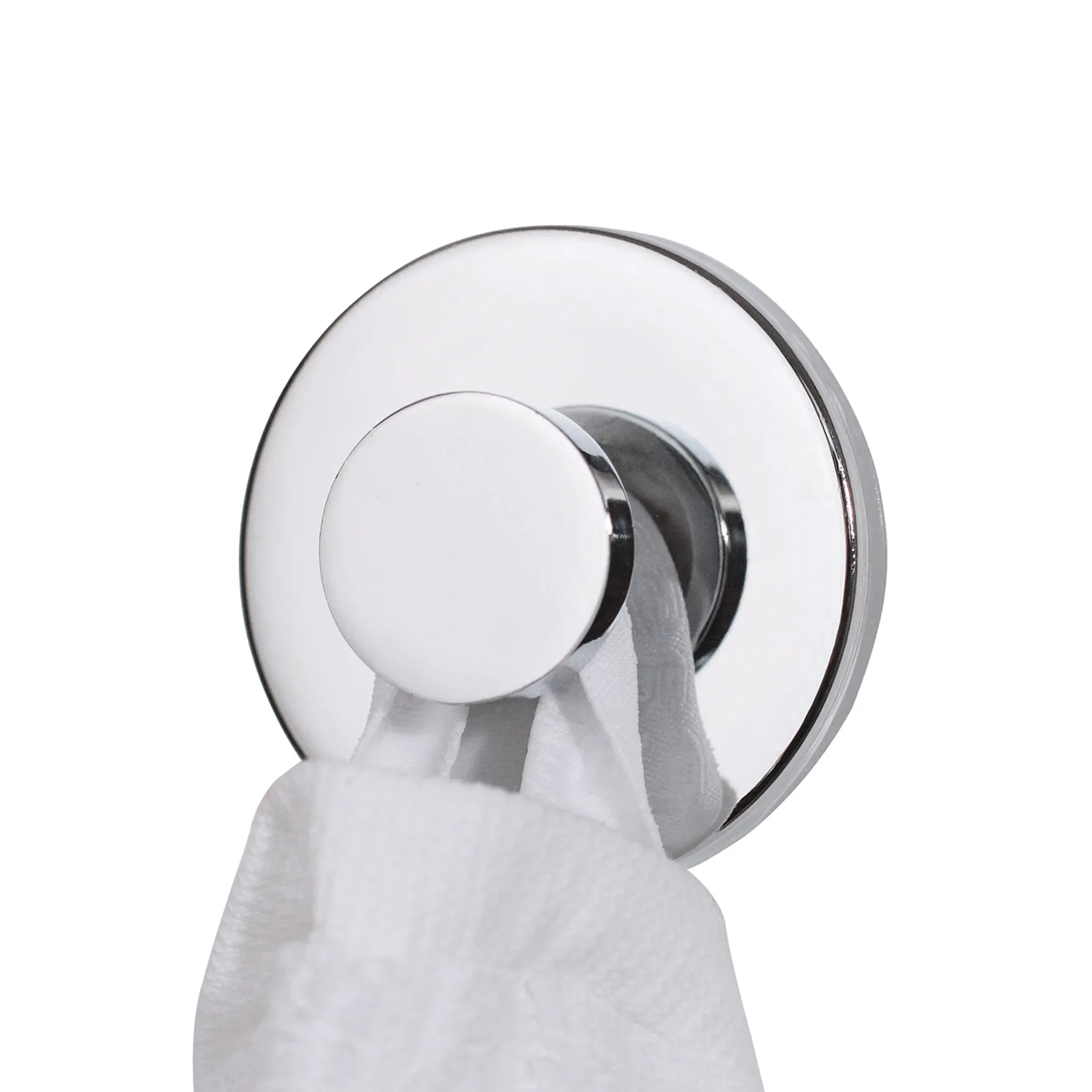 Gancio rotondo Invisible Ø 5 cm, acciaio inossidabile Bosign