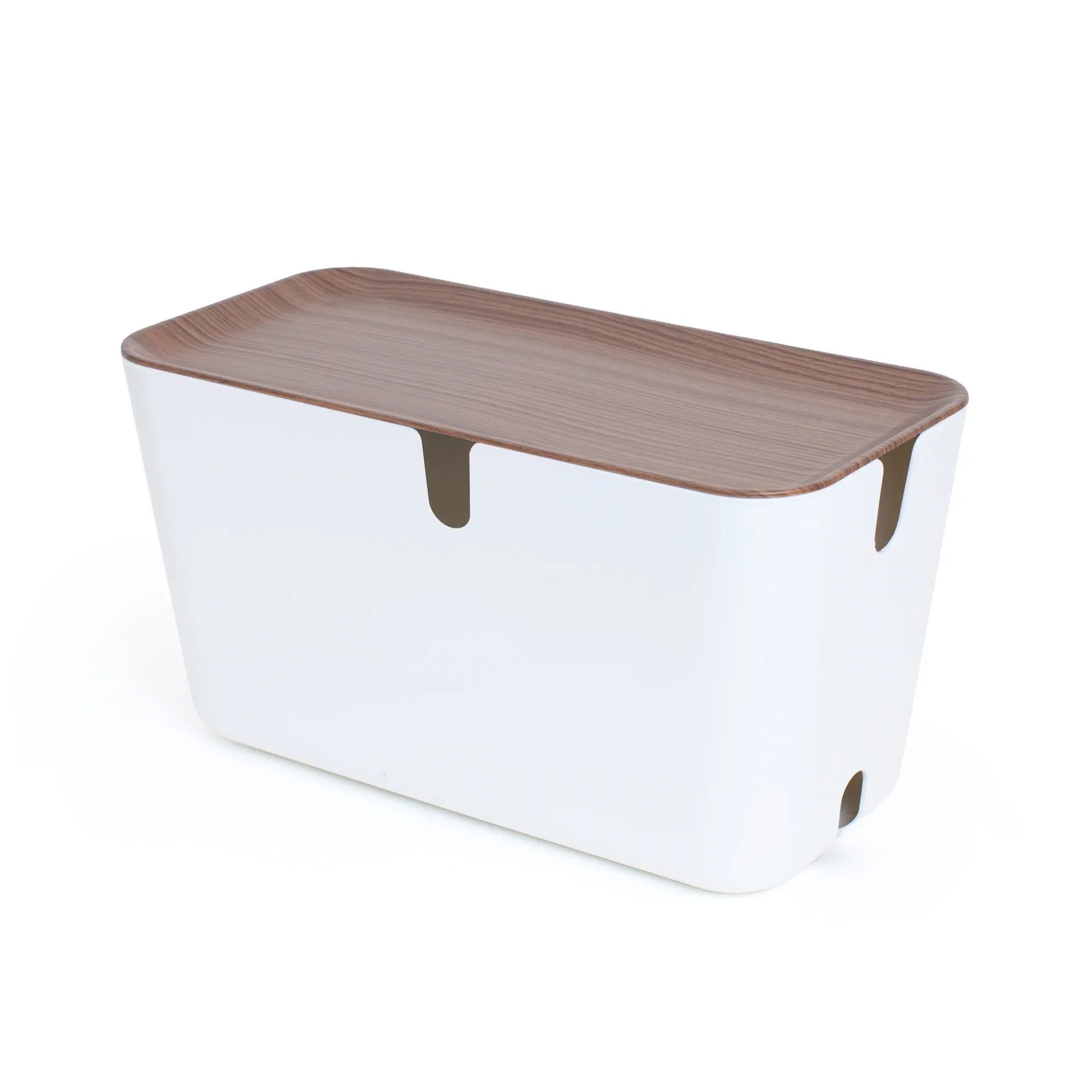 Organizzatore per cavi Cable Organiser XXL, Dettagli in legno scuro Bosign