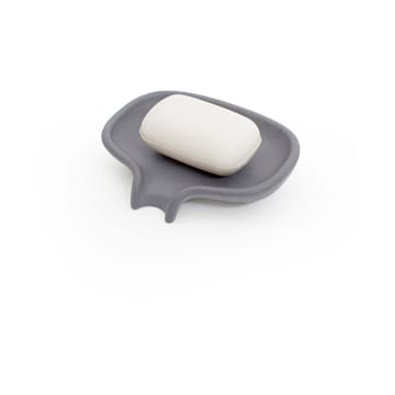 Portasapone con beccuccio di scolo in cemento Soap Saver Flow  - Grigio - Bosign