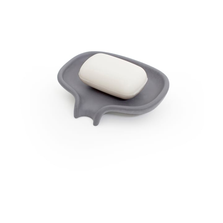 Portasapone con beccuccio di scolo in cemento Soap Saver Flow , Grigio Bosign
