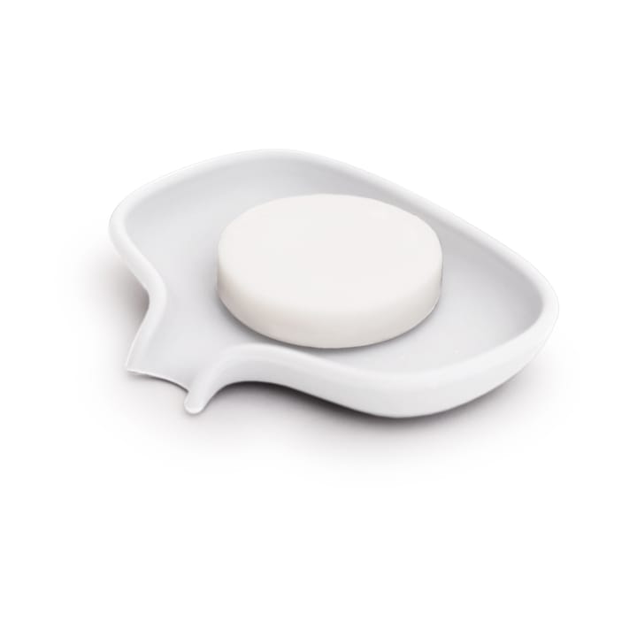 Portasapone con beccuccio di scolo piccolo Soap Saver Flow , Bianco Bosign
