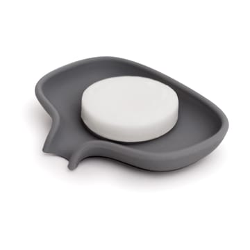 Portasapone con beccuccio di scolo piccolo Soap Saver Flow  - Grigio grafite - Bosign