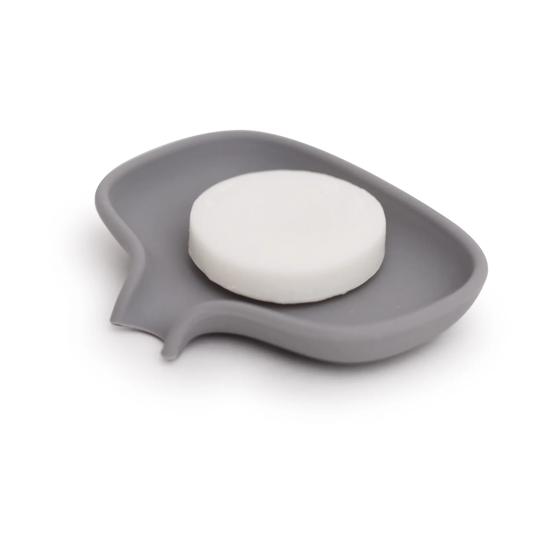 Portasapone con beccuccio di scolo piccolo Soap Saver Flow , Grigio Bosign