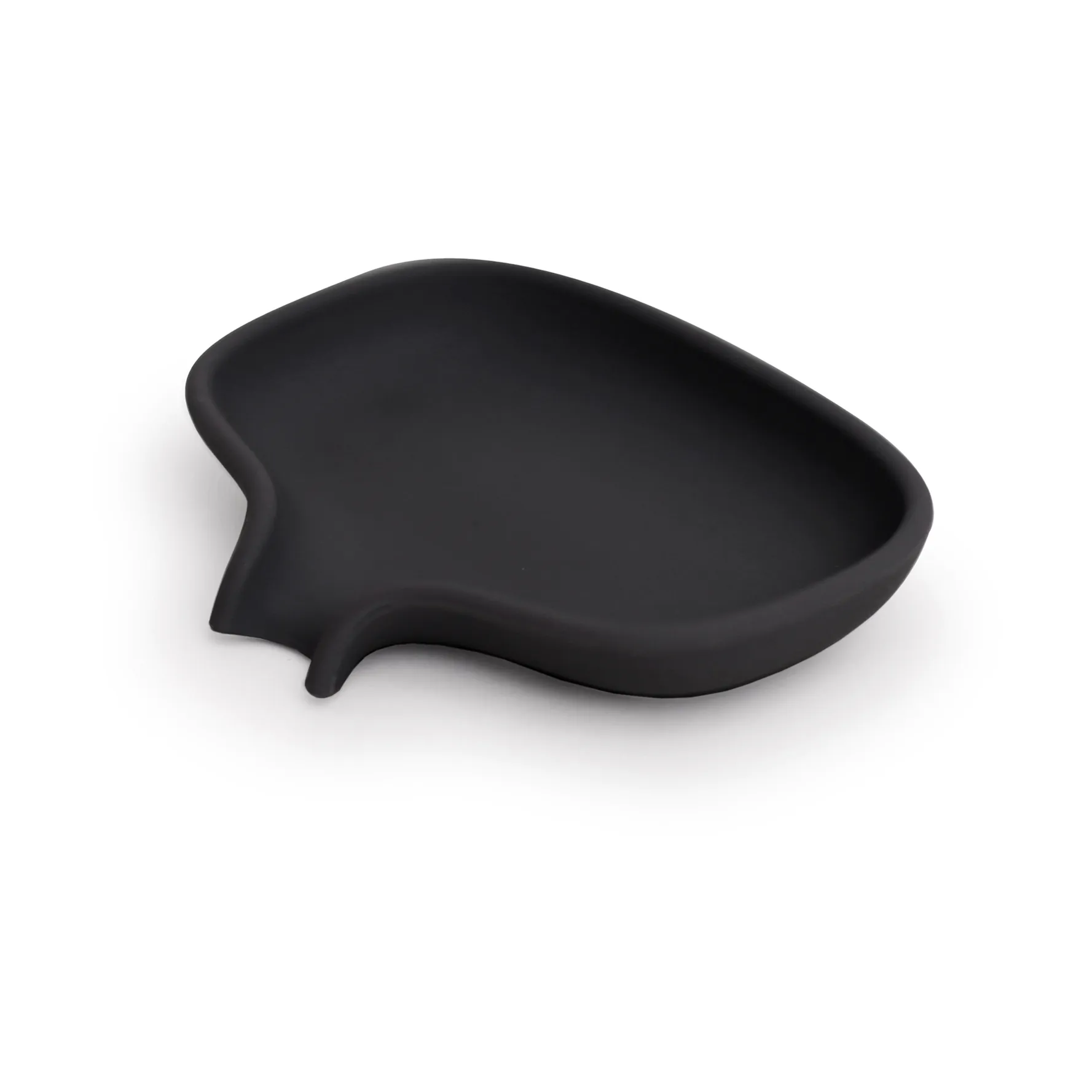 Portasapone In Silicone Autodrenante 'a Cascata' - Blu Navy Notte - Design In Attesa Di Brevetto
