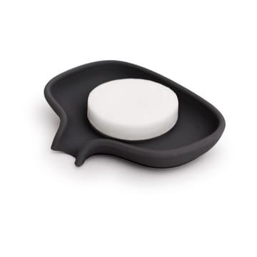 Portasapone con beccuccio di scolo piccolo Soap Saver Flow  - Nero - Bosign