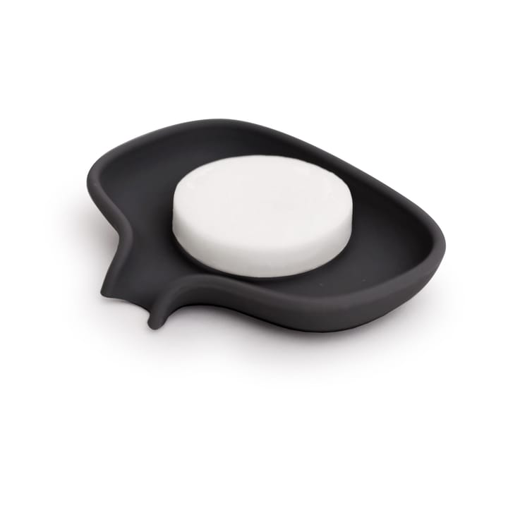 Portasapone con beccuccio di scolo piccolo Soap Saver Flow , Nero Bosign