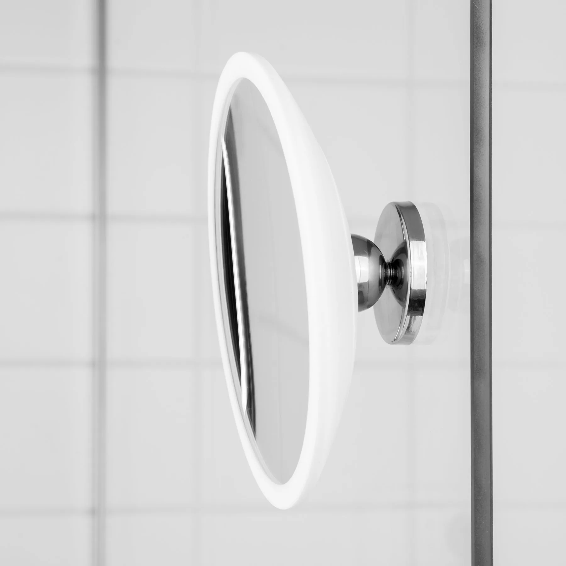 Specchio per trucco AirMirror x10 rimovibile con ventosa, Ø16,5 cm Bosign