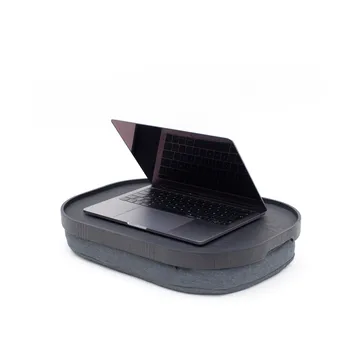 Vassoio da ginocchio CurveLine™ anti-slip 47x34 cm - Salice nero-grigio - Bosign