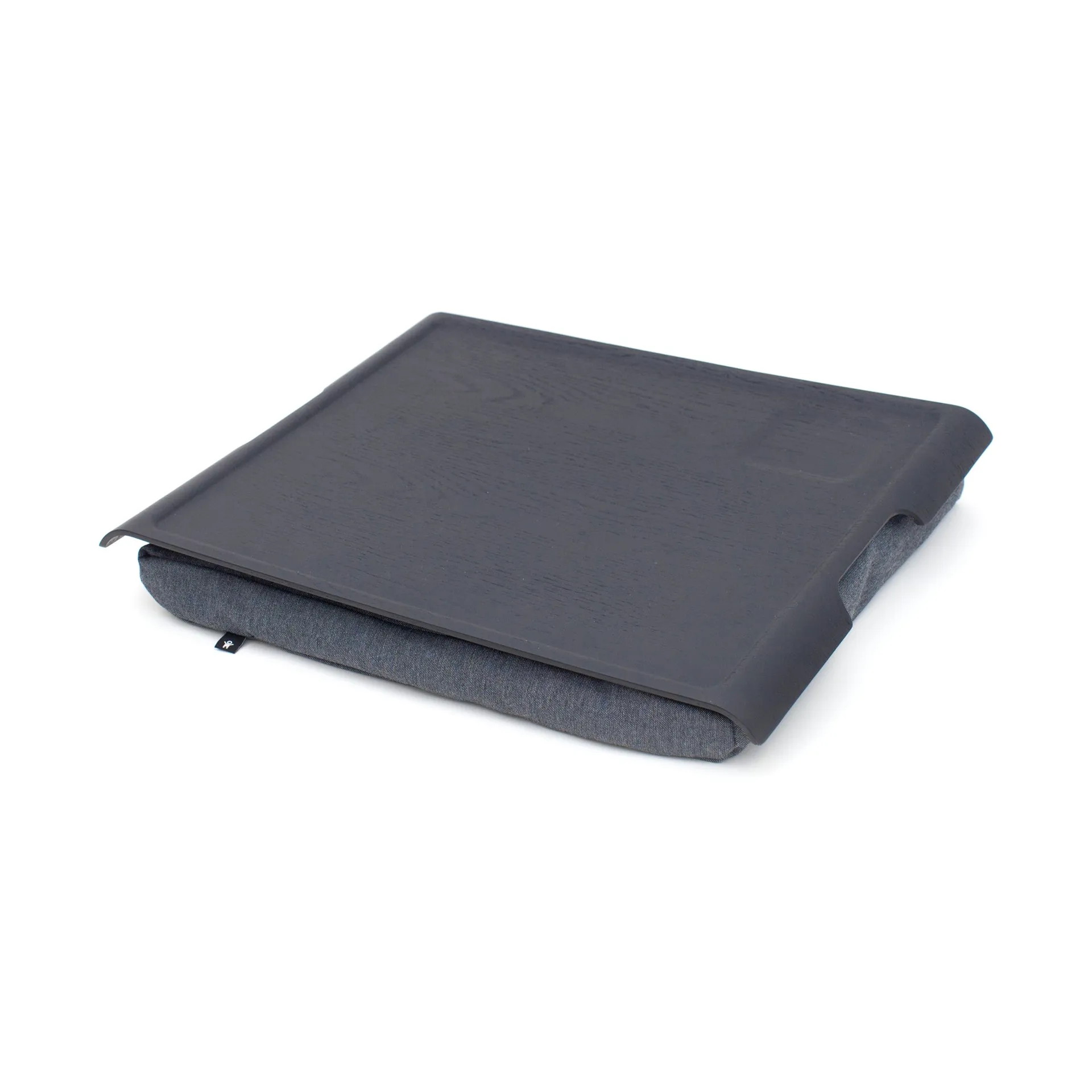 Vassoio da ginocchio Laptray anti-slip 46x38 cm, Salice nero-grigio Bosign